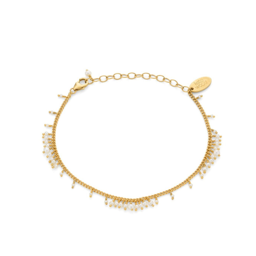 Scattered Row Pearl Bracelet