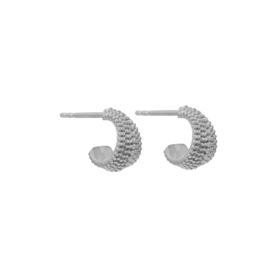 Zoe and Morgan LILLY Hoop Earrings Silver at ethical jewellers EC One London