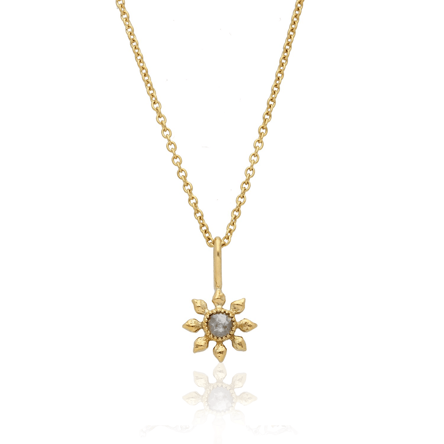 EC One Natalie Perry  Diamond Flower Necklace