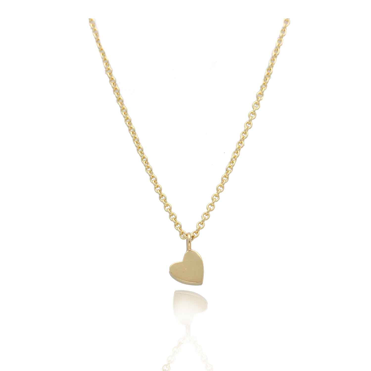 EC One Necklace Mini Gold Heart Necklace — EC One