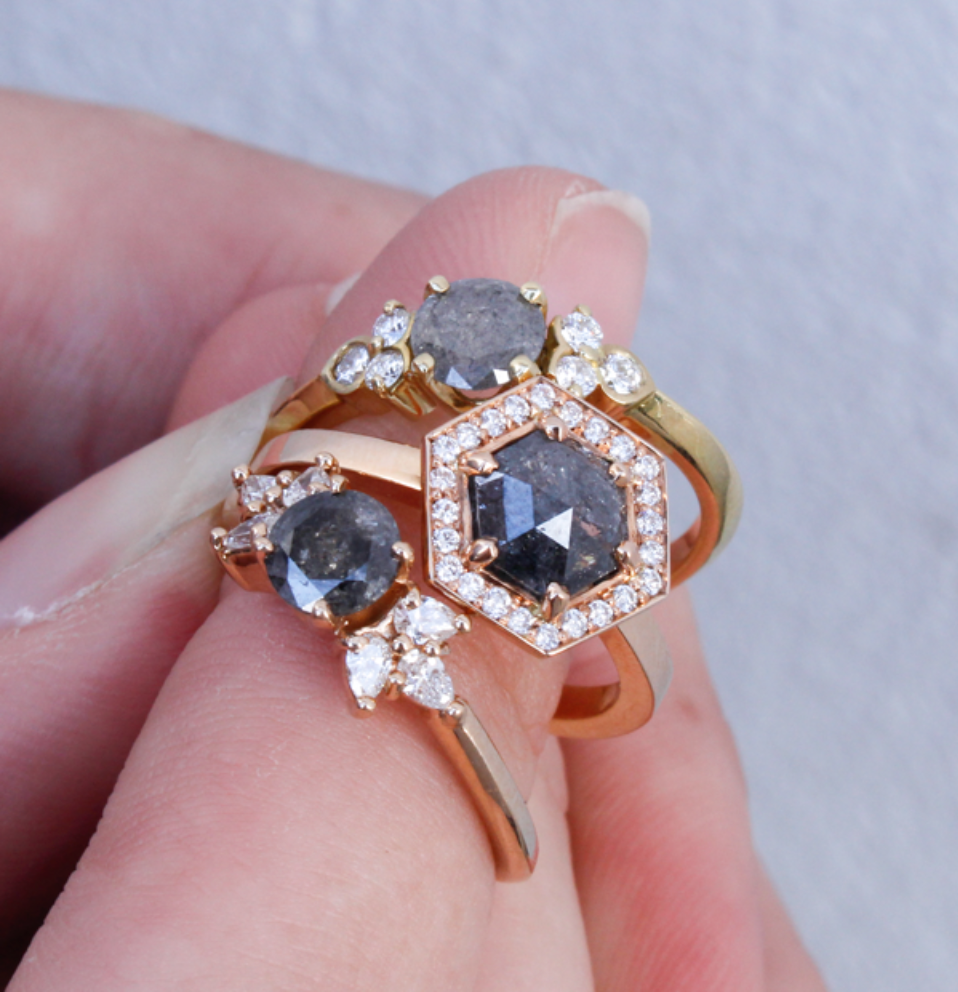 What are Salt and Pepper Diamonds?