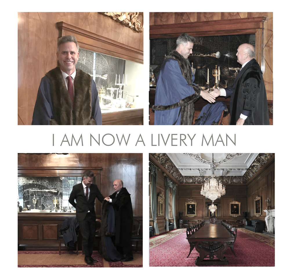 Jos 'I am now a Liveryman!'