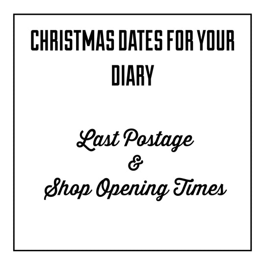 Christmas Opening & Last Postage