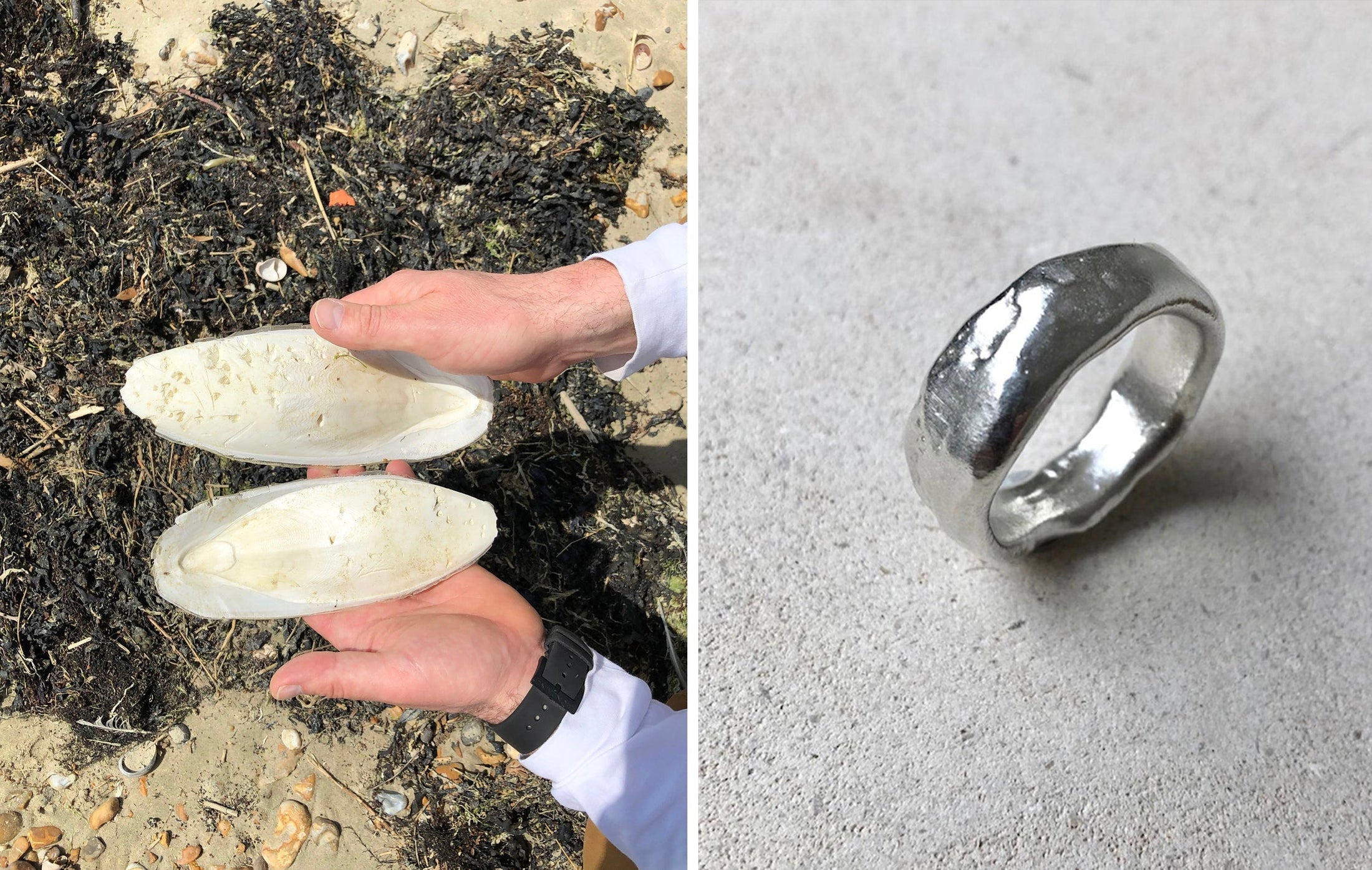 Cuttlefish Casting: Handcrafted Recycled Silver Jewellery