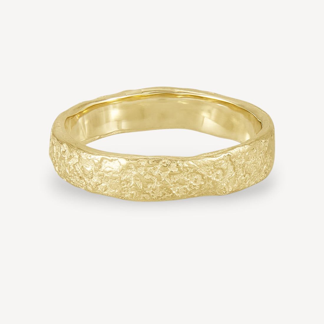 4.5mm Organic Wedding Ring