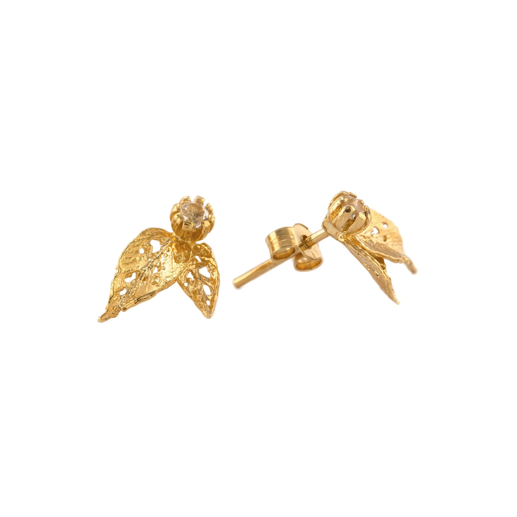Alex Monroe at E.C.One London autumn leaf studs