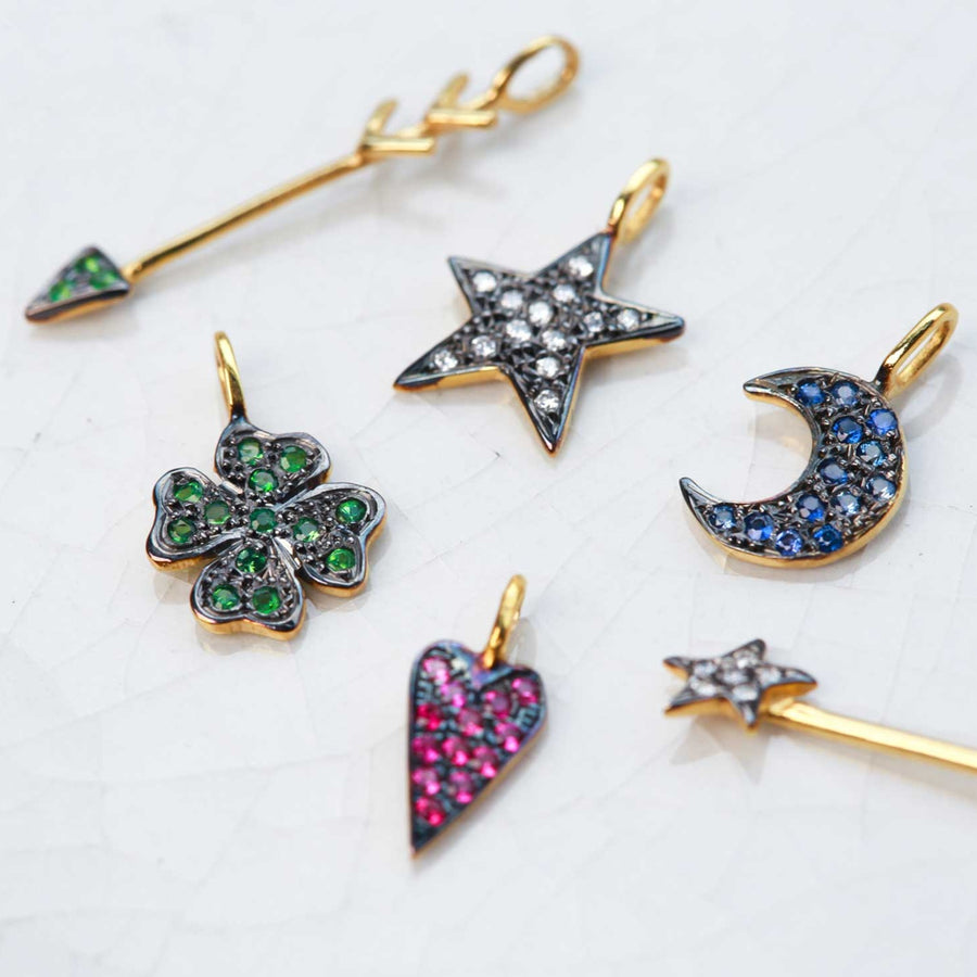 Fotini Psarouli diamond star charm at EC One London