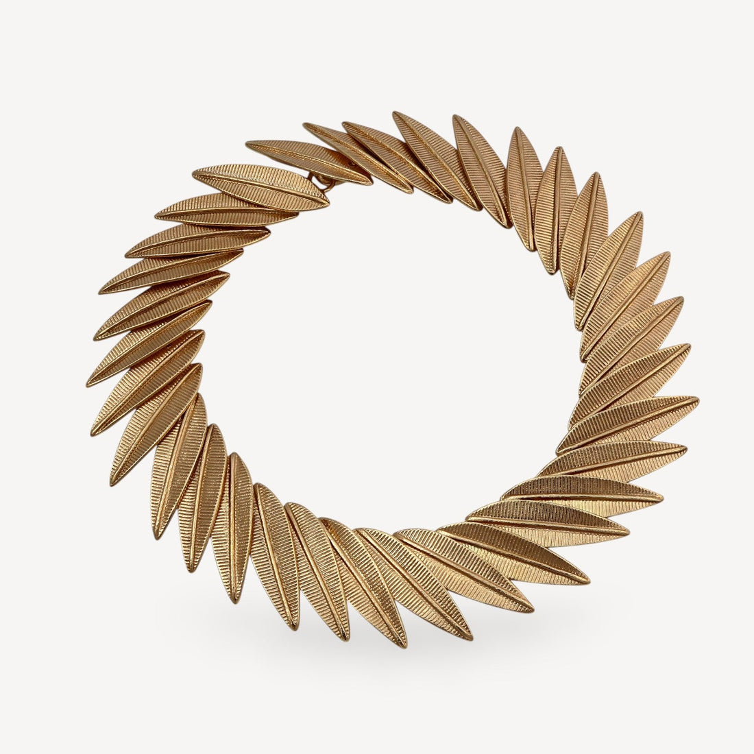 PHOENIX Contour Bracelet Gold Plated