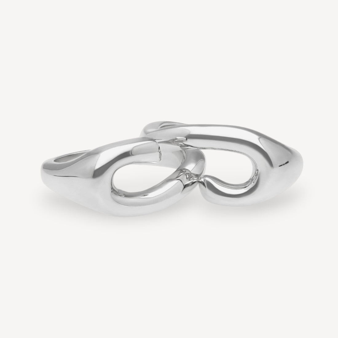 RAVEL TWIN Ring Silver