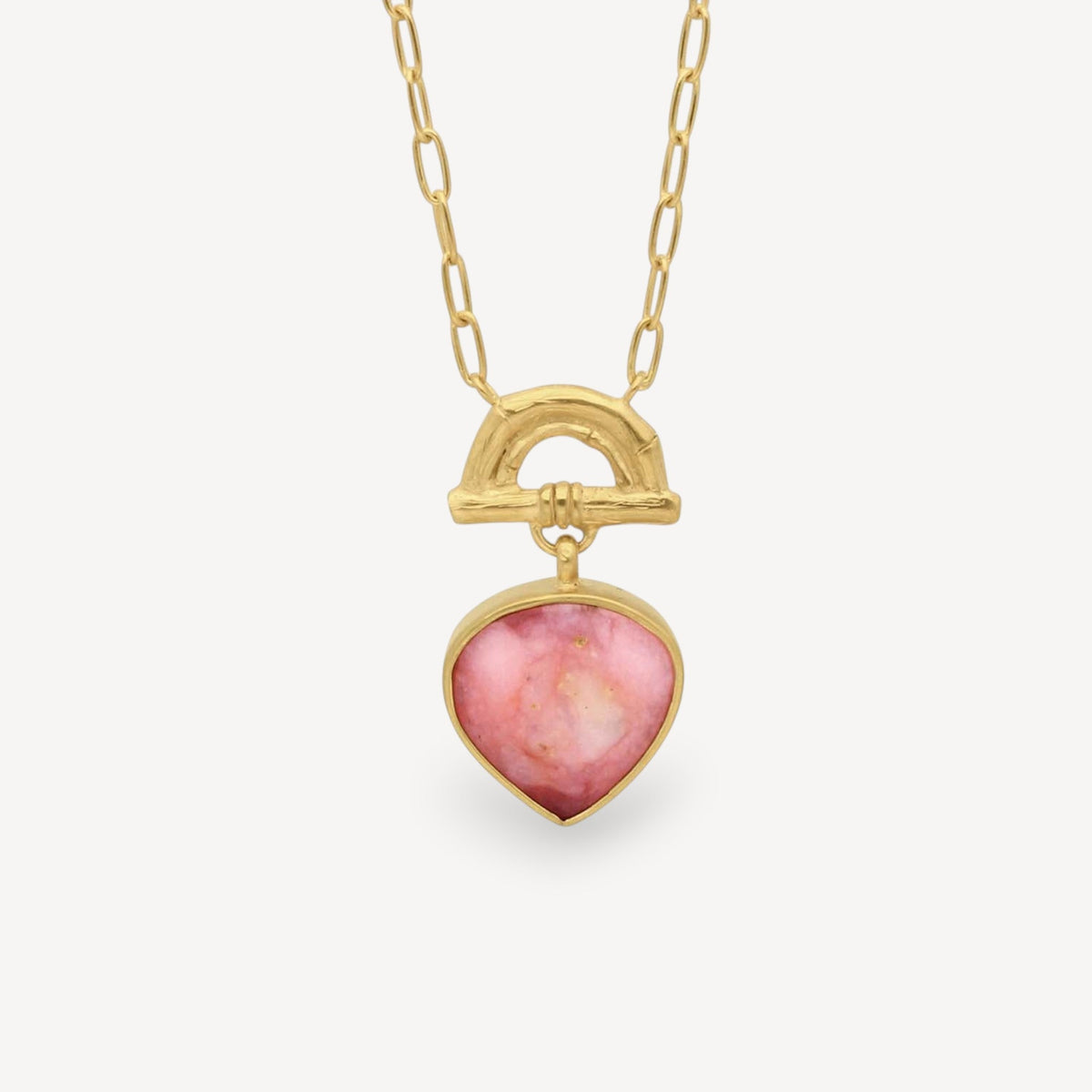 Rosita Bonita at E.C.One  SUNRISE Pendant Pink Opal