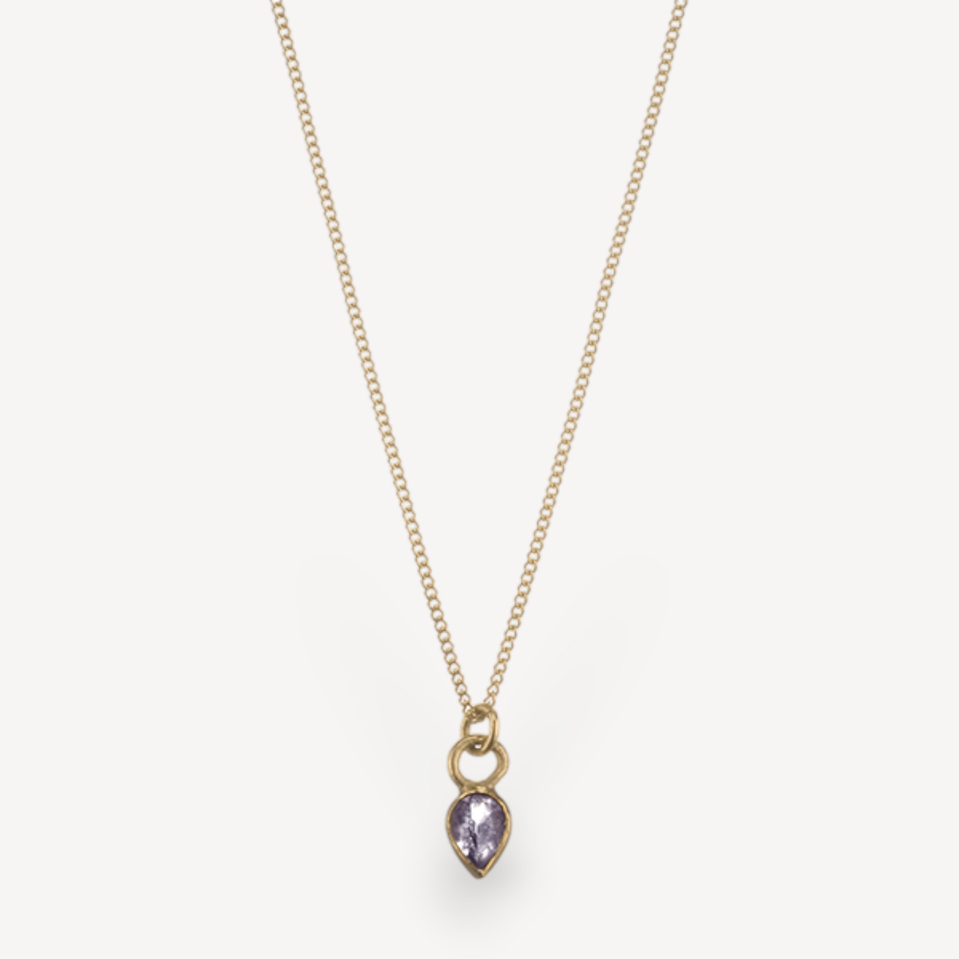 metier at EC One London Pear Shaped Tanzanite Necklace