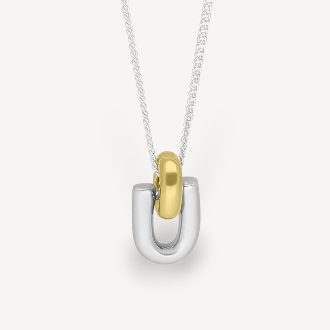 UMA Necklace Silver & Gold Plated