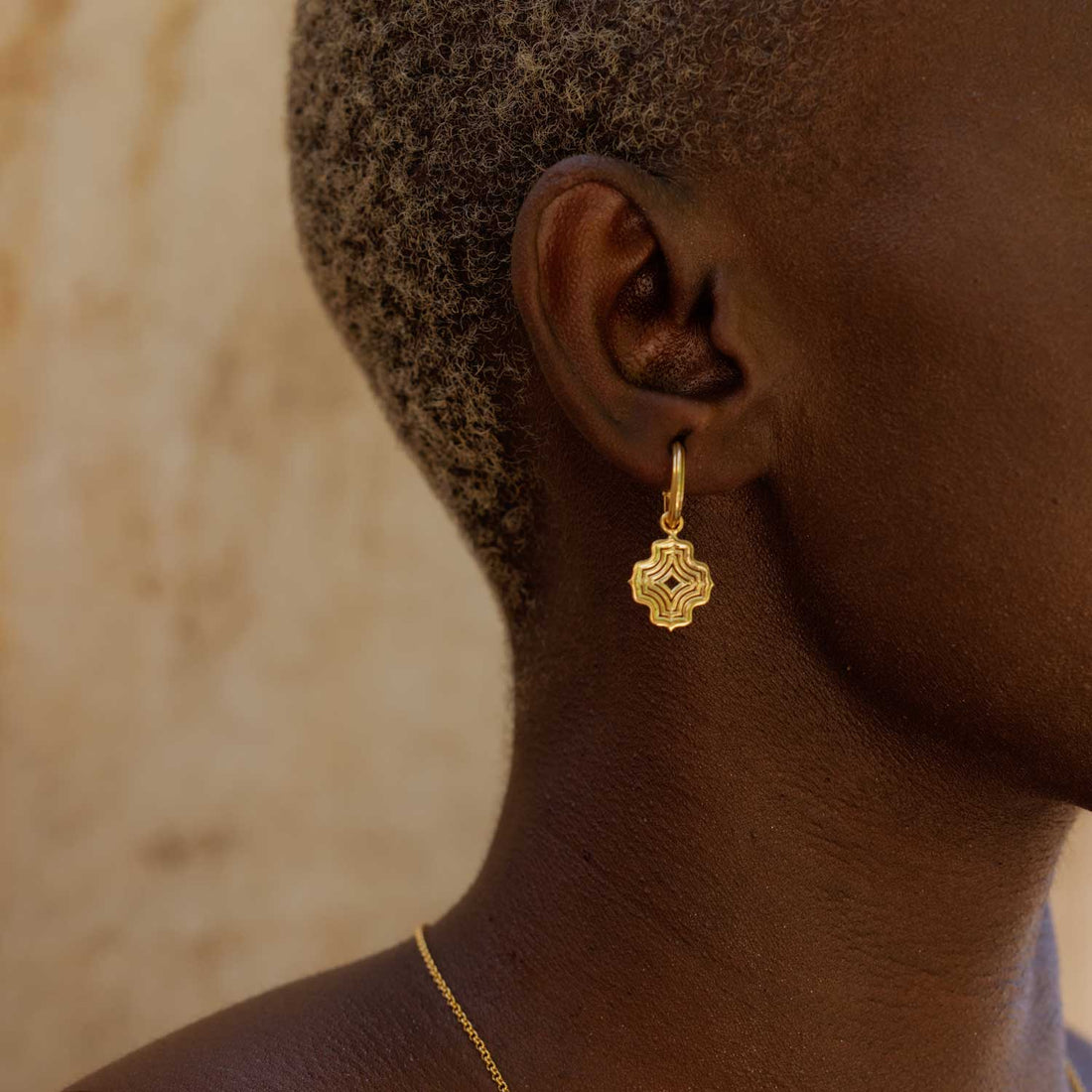ALMA Hoops Gold Plated