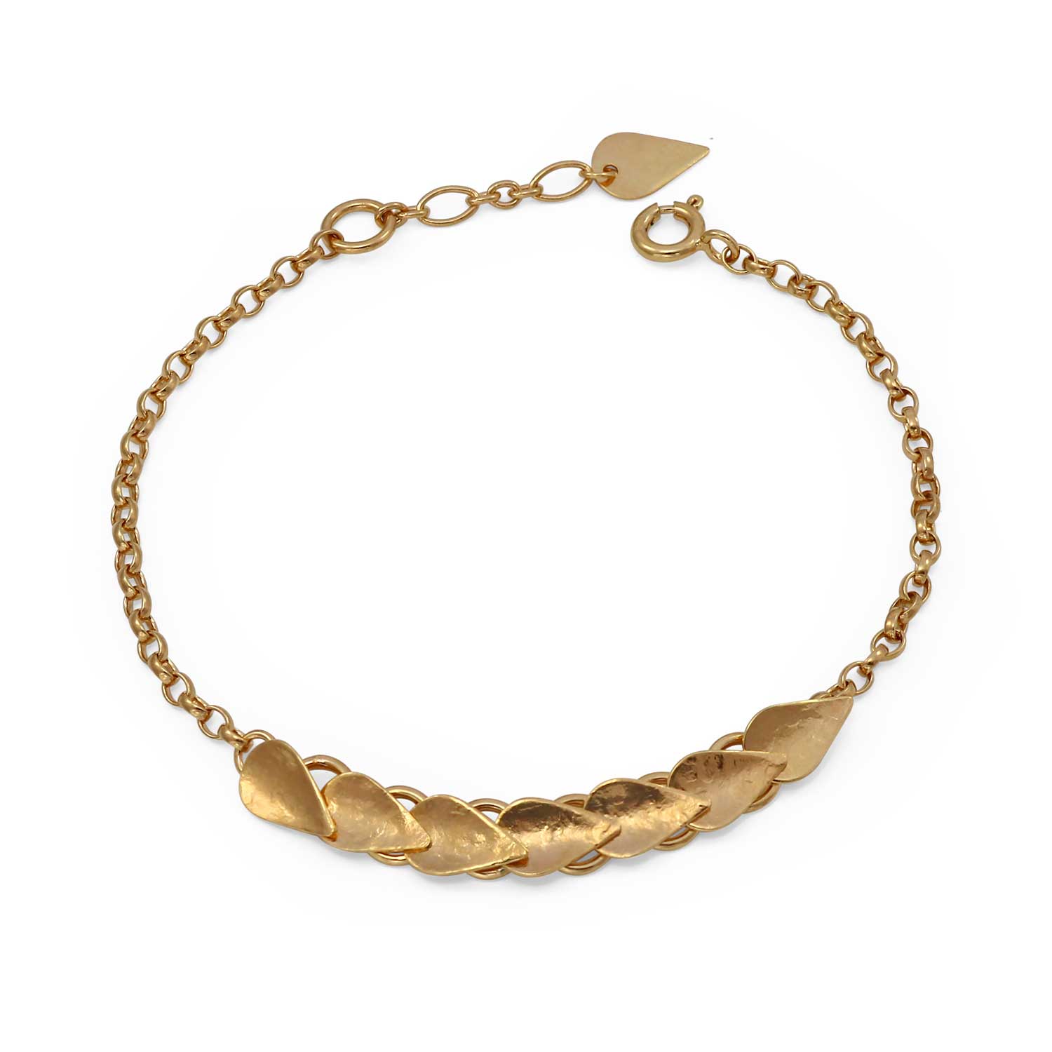 KOMOREBI Chain Vine Bracelet Gold Plated