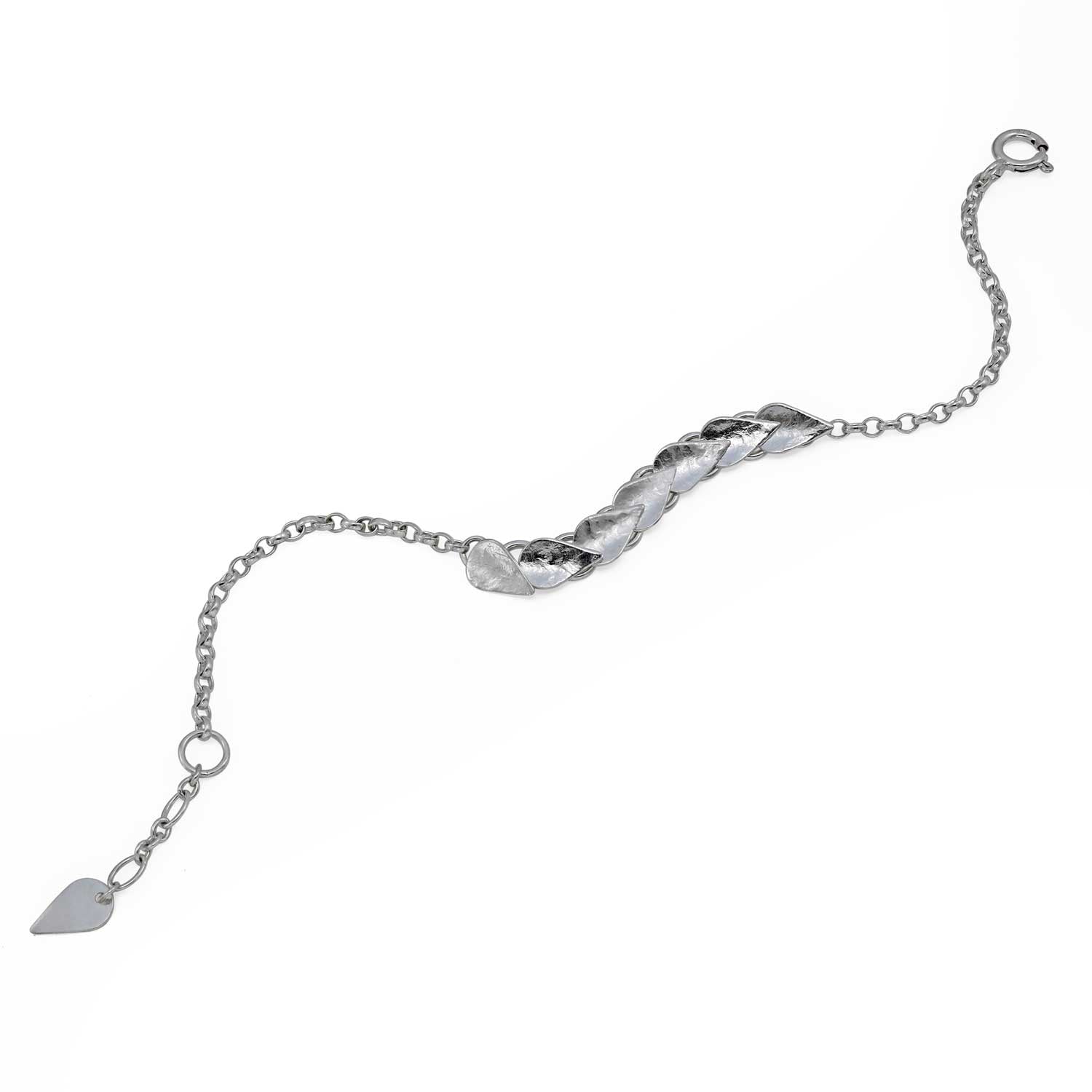 KOMOREBI Chain Vine Bracelet Silver