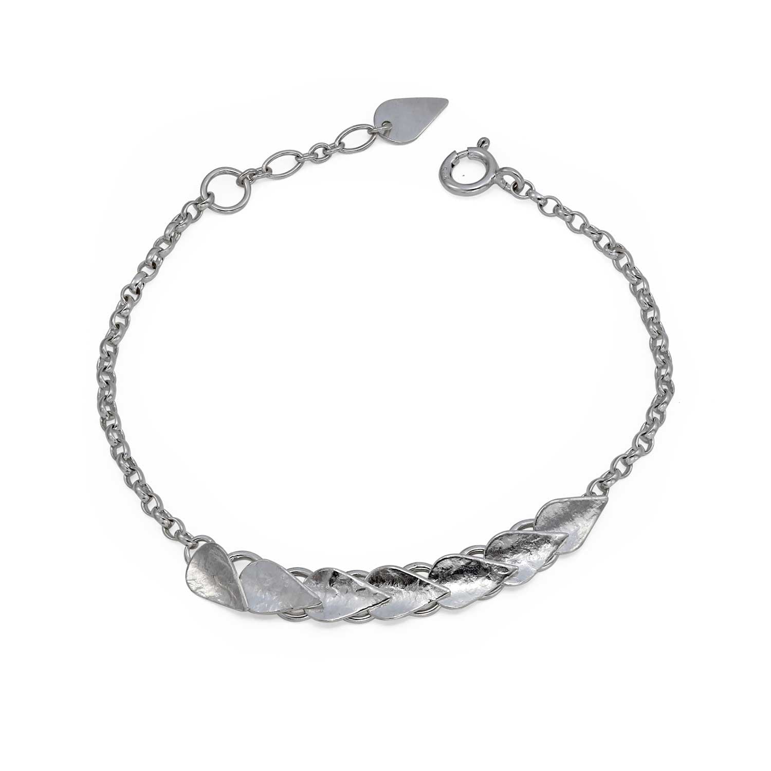 KOMOREBI Chain Vine Bracelet Silver