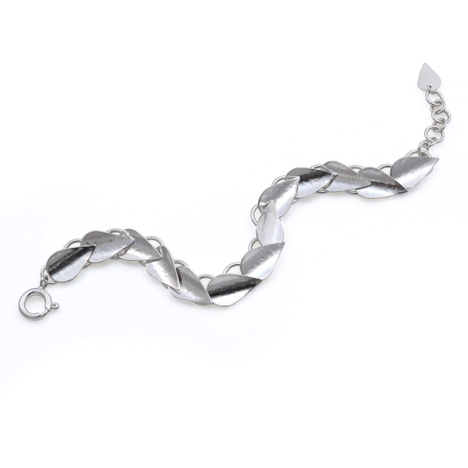 KOMOREBI Linked Vine Bracelet Silver