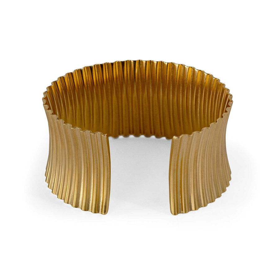 Cara Tonkin Pharaohs Cuff gold plated silver at ethical jewellers E.C. One London