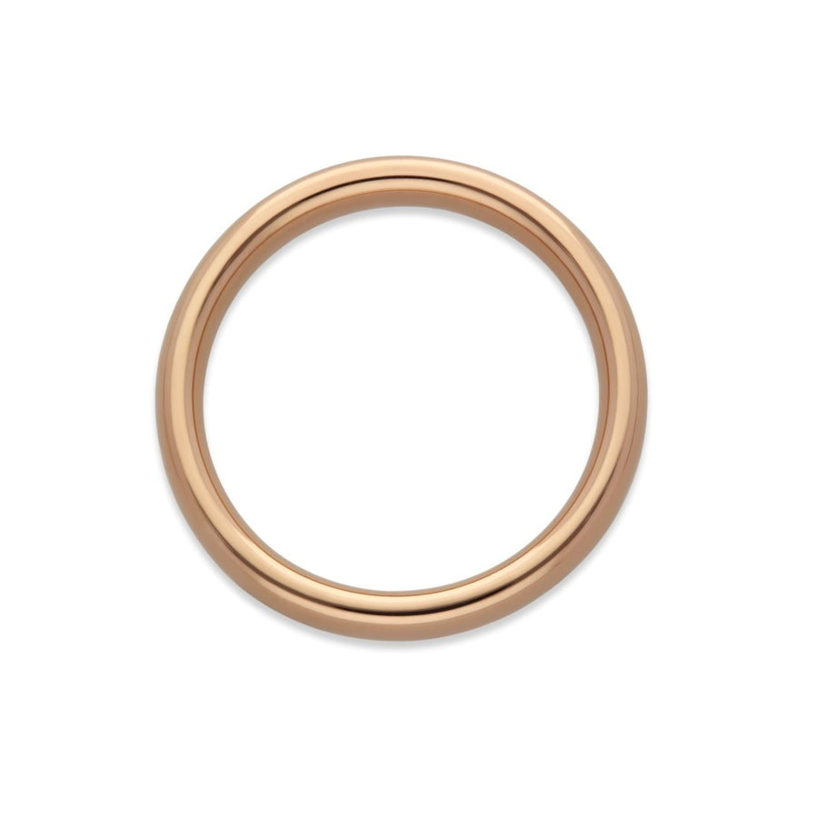 Heavy Court Band 18ct Rose Gold - 5mm wide
