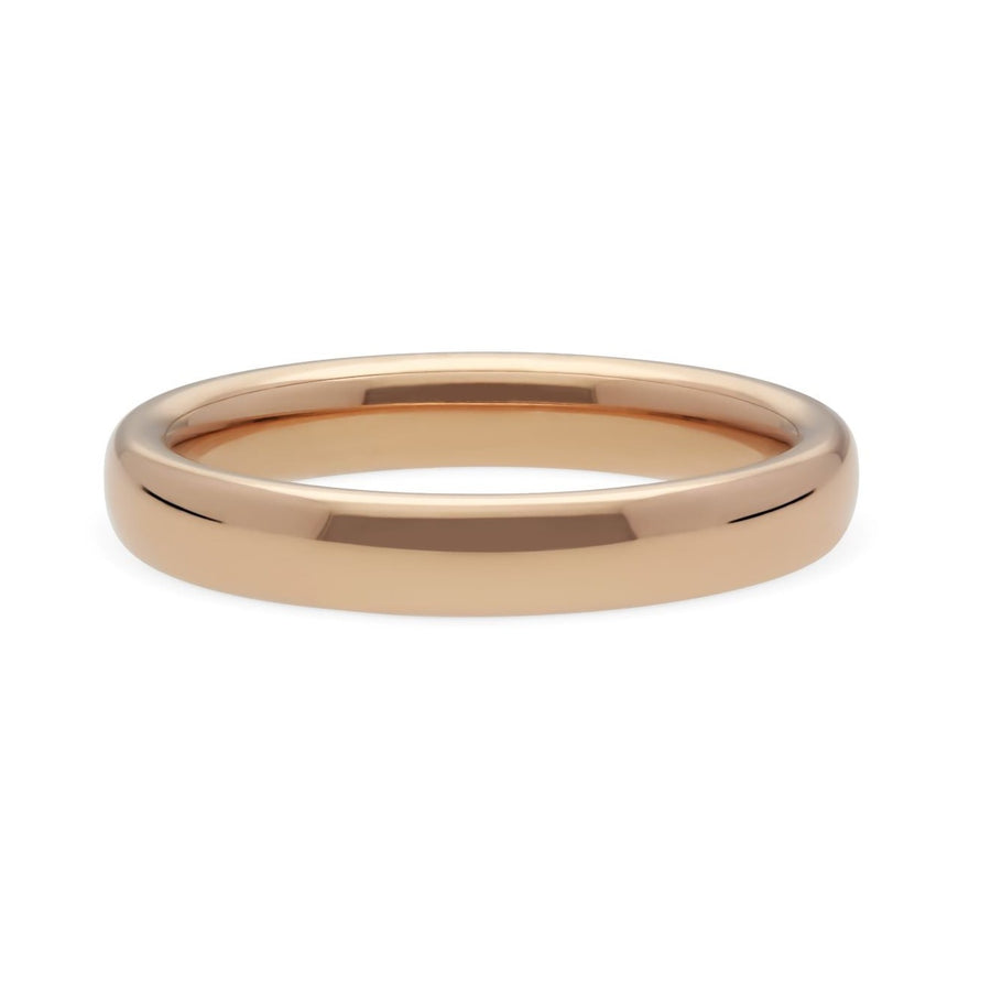 EC One Heavy Court Band 18ct Rose Gold - 5mm wide