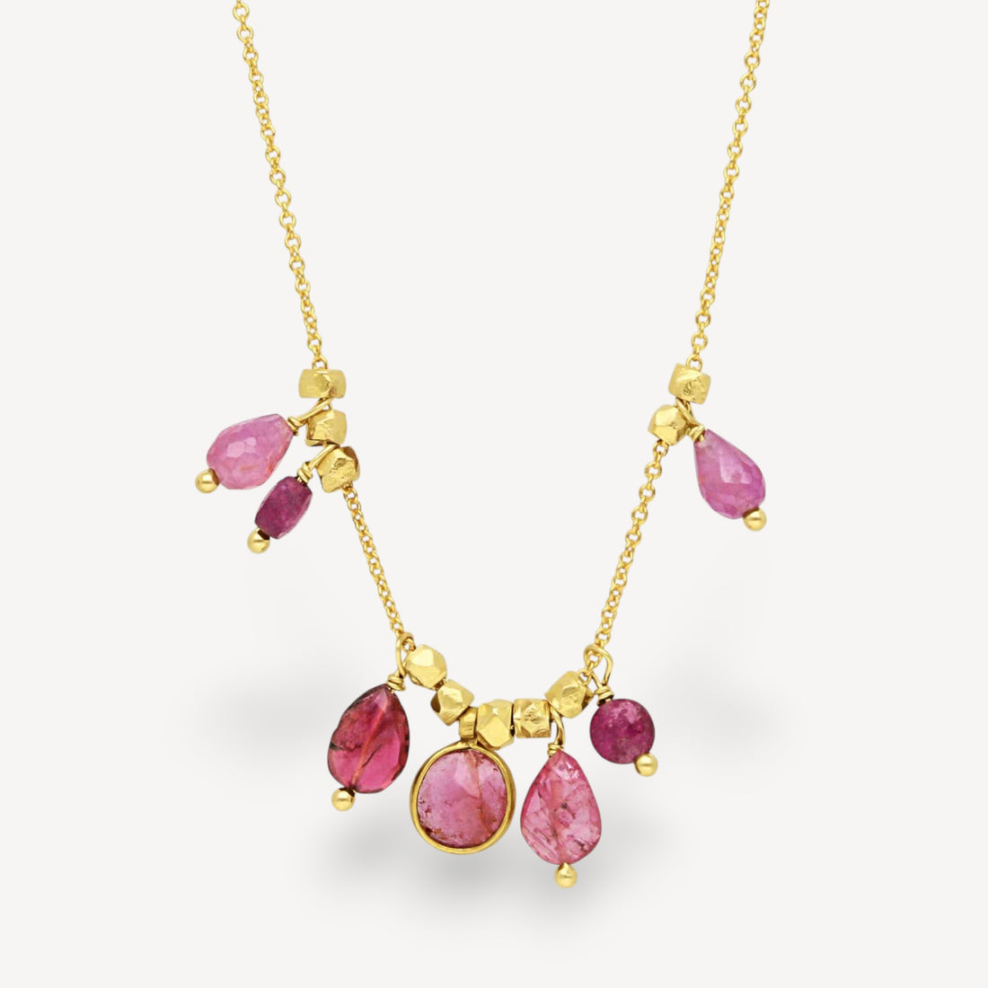 FRUTTI DE BOSCO necklace with Pink Tourmalines