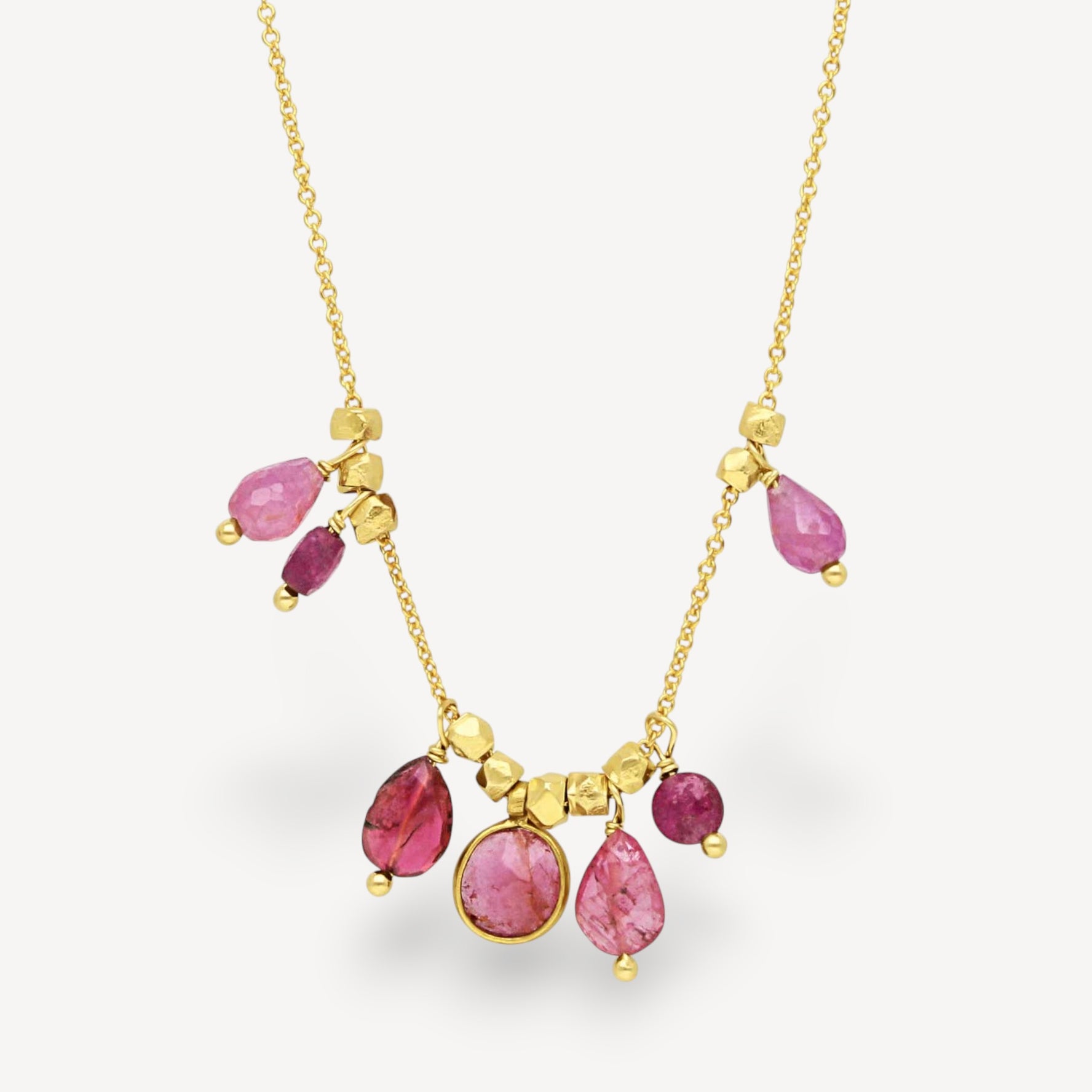 FRUTTI DE BOSCO necklace with Pink Tourmalines