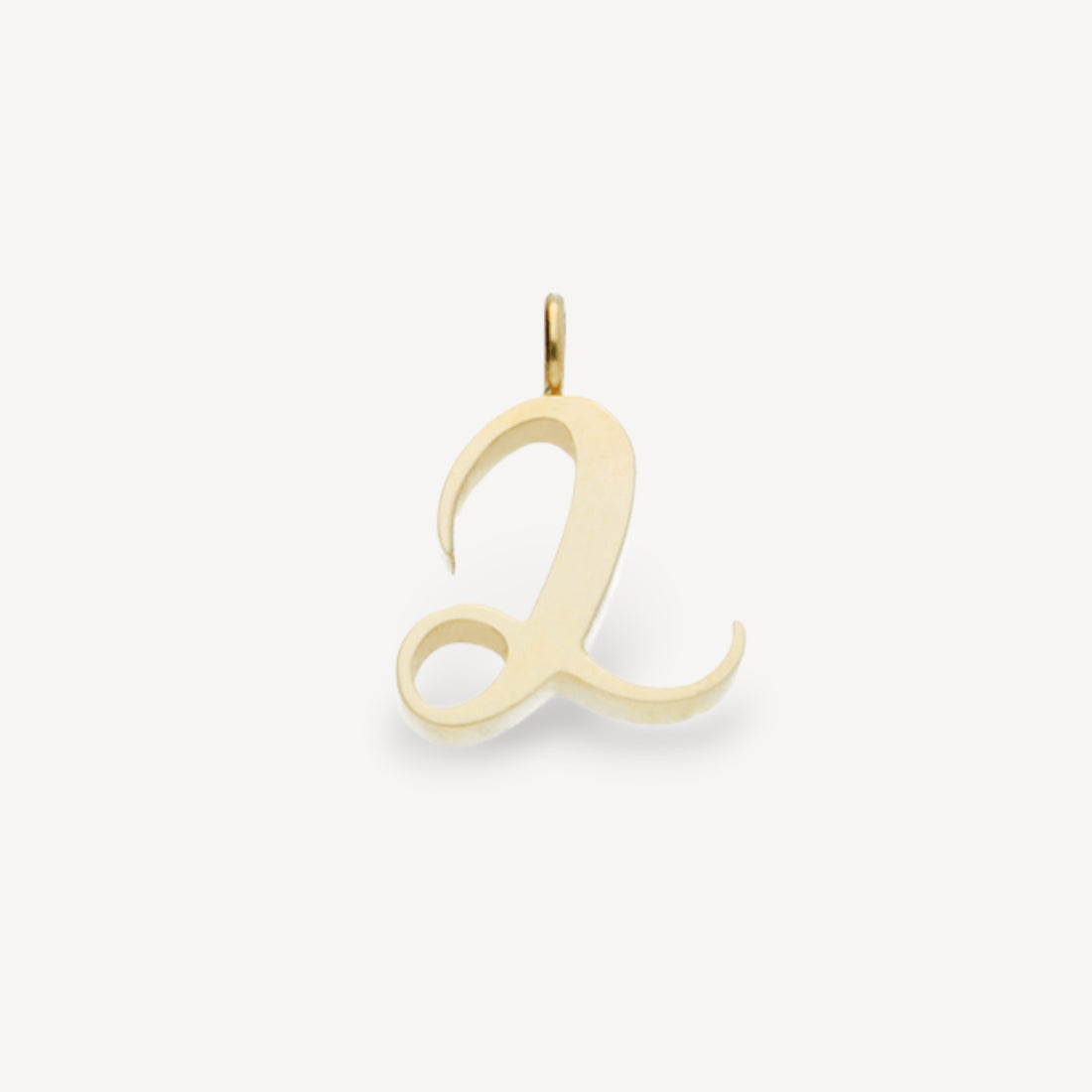 Gold Number "2" charm Pendant