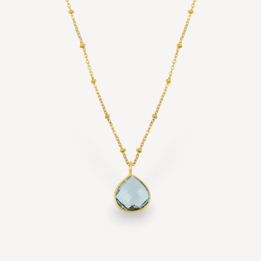 GRACE Blue Topaz Necklace