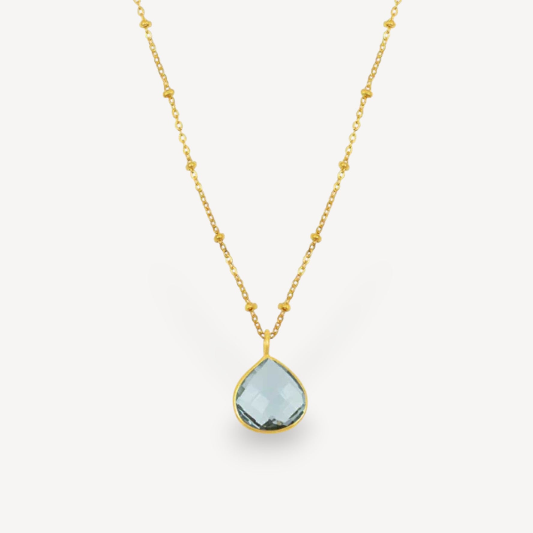 GRACE Blue Topaz Necklace