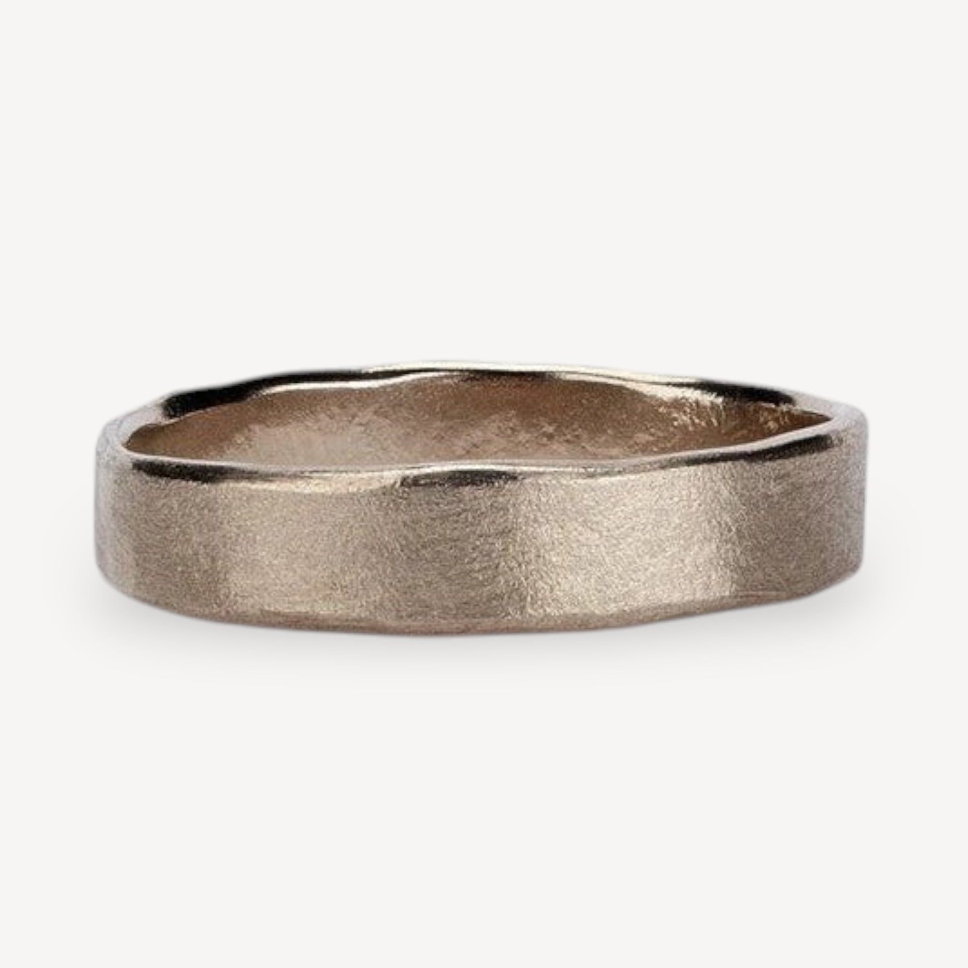 Hannah Bedford at EC One Wave Ring White Gold 4mm