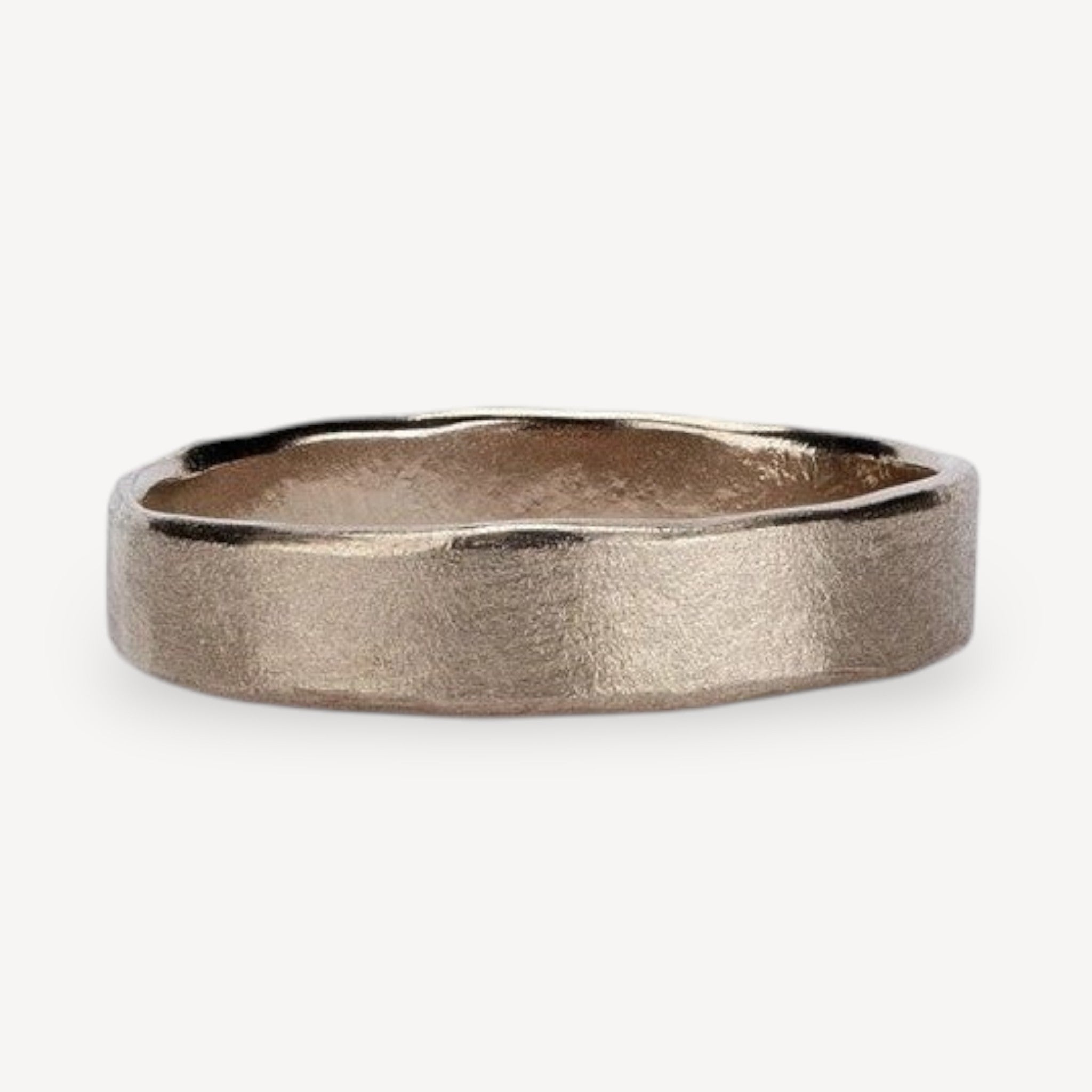 Hannah Bedford at EC One Wave Ring White Gold 4mm