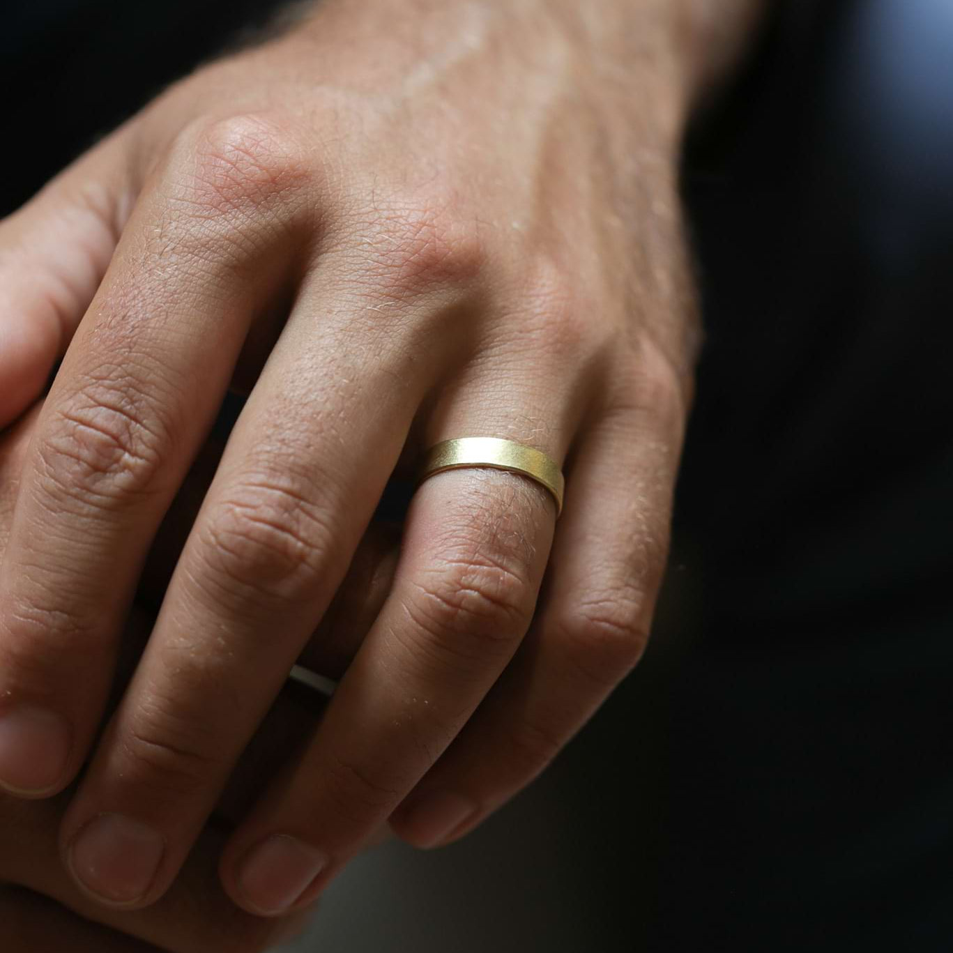 Wave Ring 9ct Yellow Gold 5mm