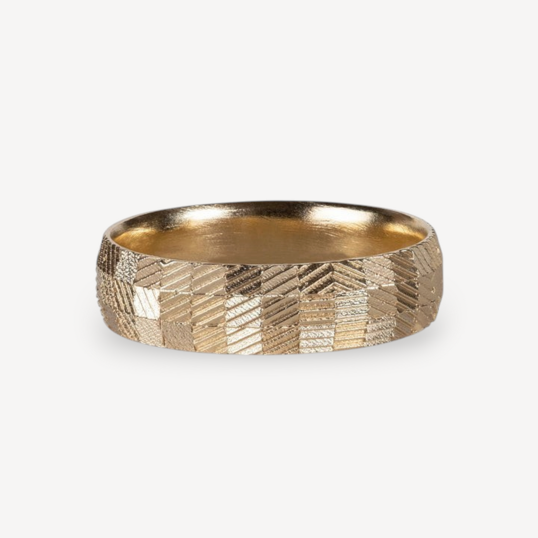 CONTOUR Court 6mm Band 9ct Yellow Gold