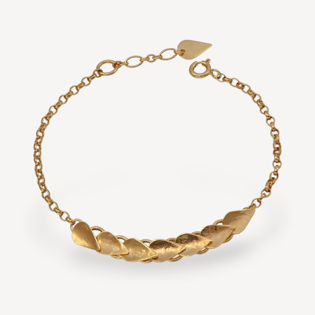 KOMOREBI Chain Vine Bracelet Gold Plated