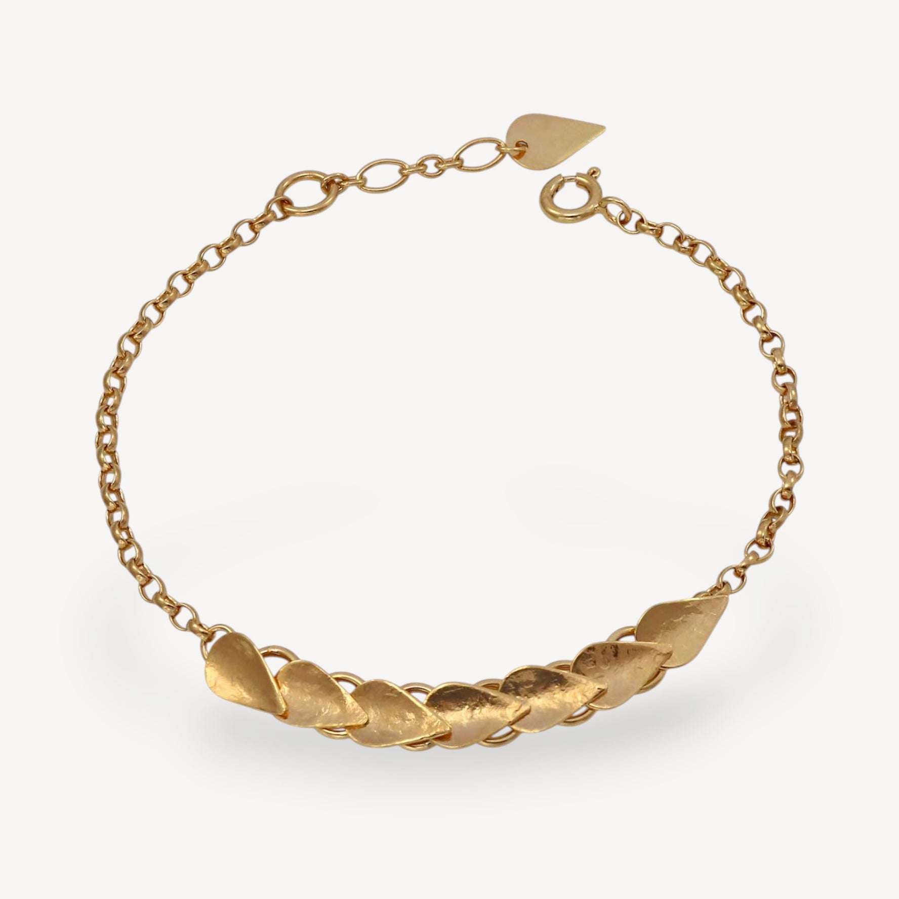 KOMOREBI Chain Vine Bracelet Gold Plated