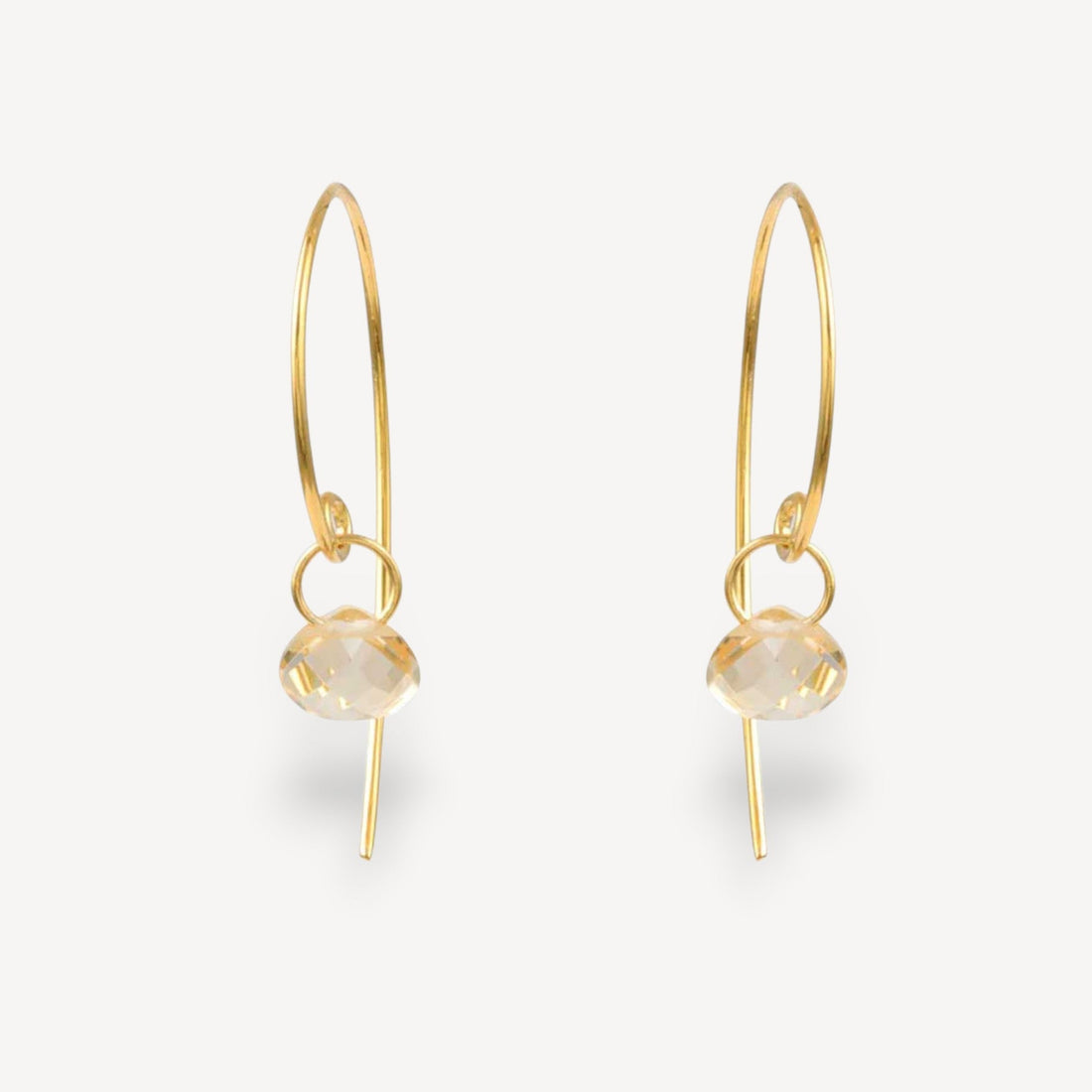 SUNDANCE Citrine Hook Earrings
