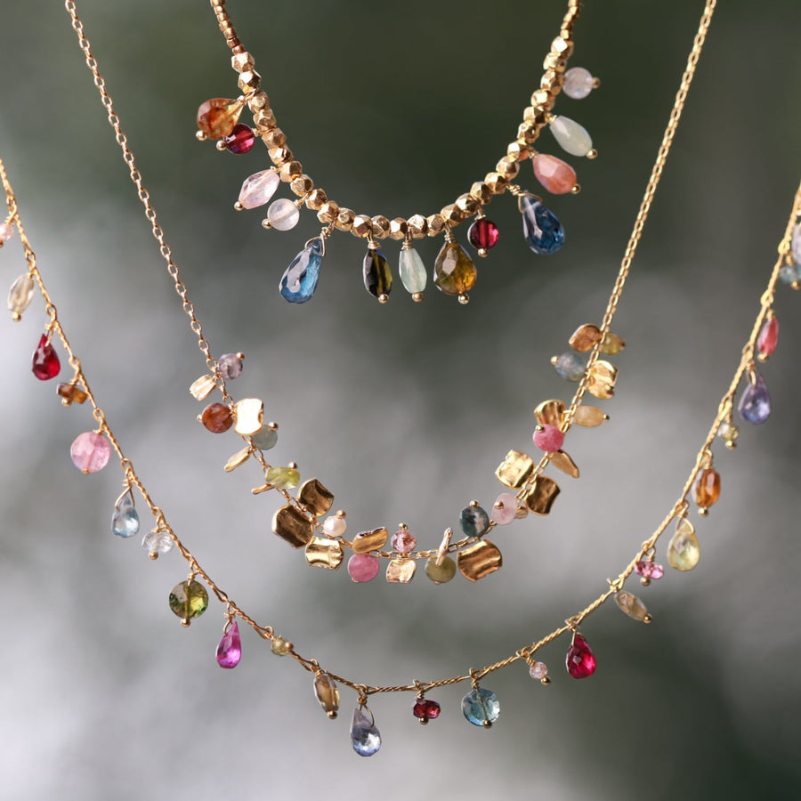 Untitledition beaded gemstone necklaces at ethical jewellers EC One London