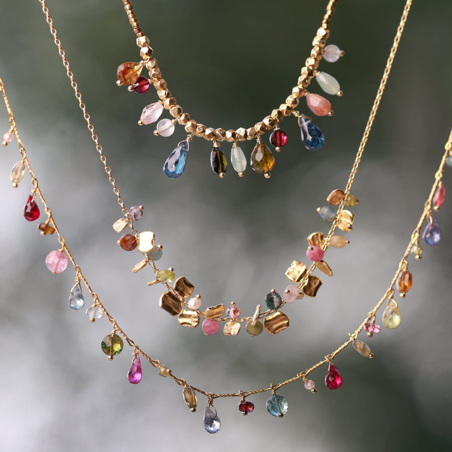 Untitledition beaded gemstone necklaces at ethical jewellers EC One London