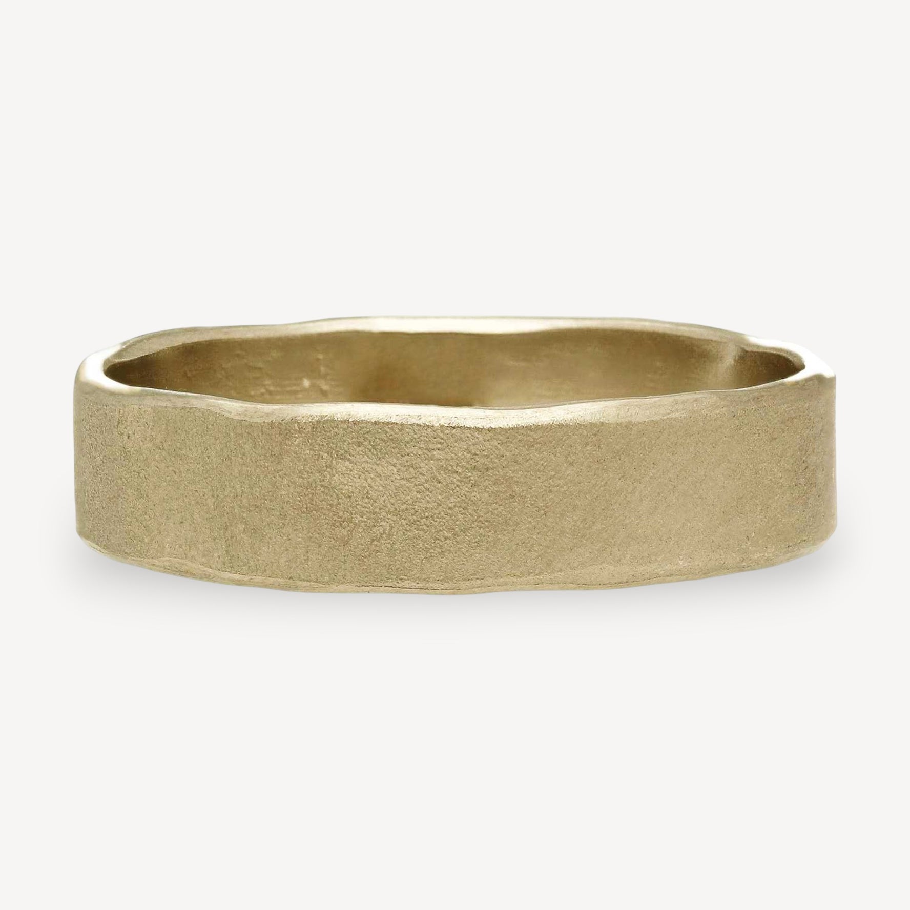 Wave Ring 9ct Yellow Gold 5mm