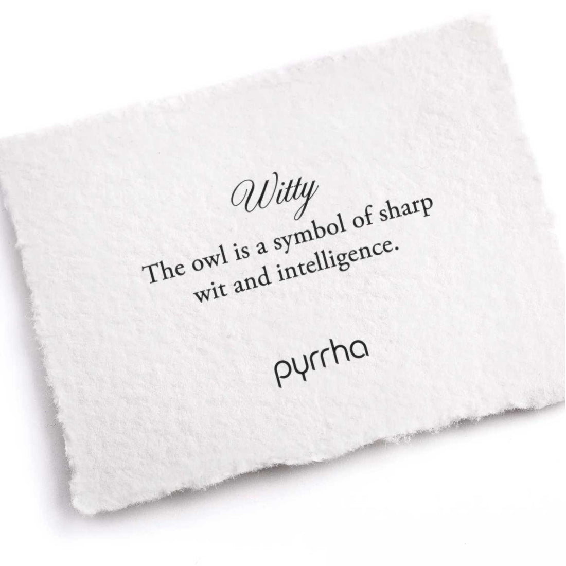 Pyrrha at ethical jeweller E.C.One WITTY Talisman Silver Necklace with Blue Ceramic Detail