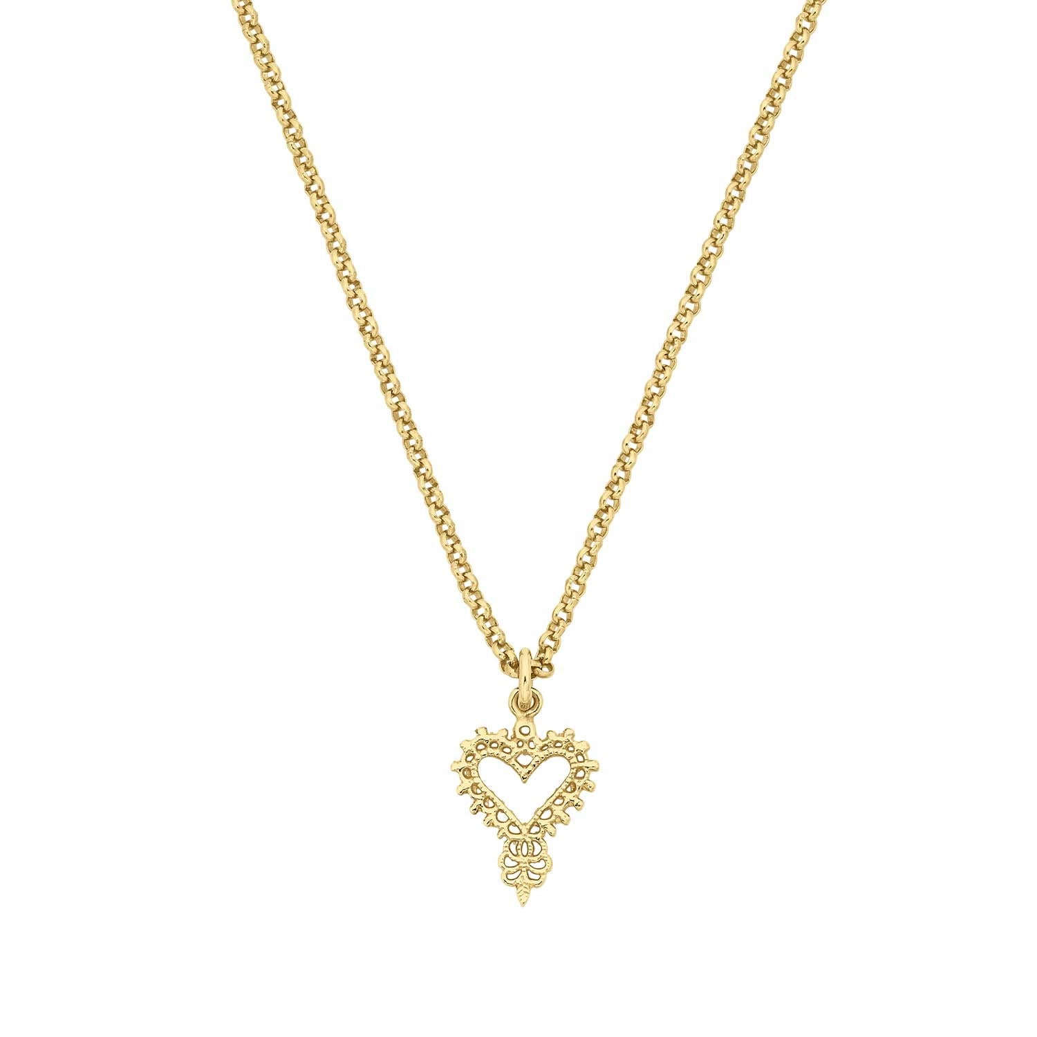 Mini Rays Necklace Gold Plated  By Zoe & Morgan at ethical jeweller E.C.One London
