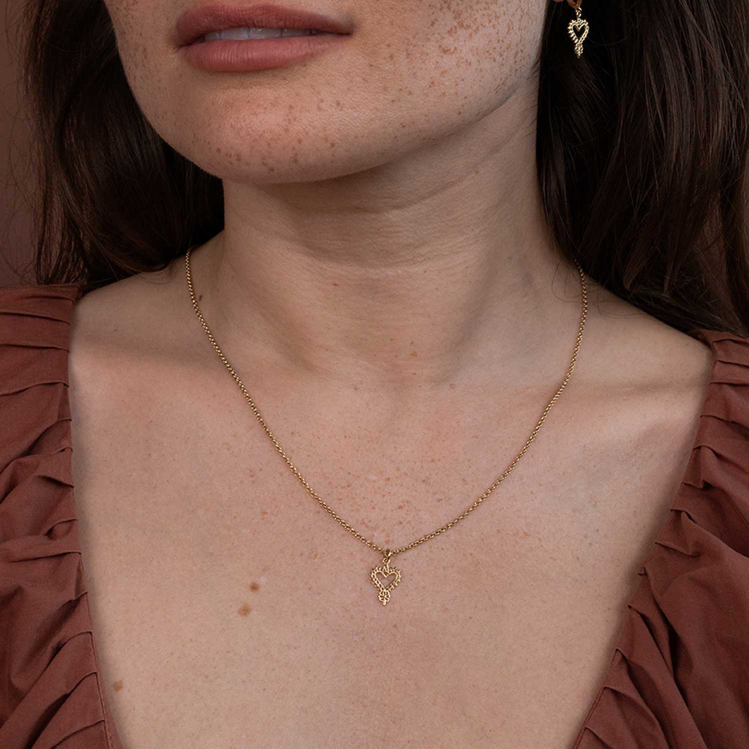 Mini Rays Necklace Gold Plated  By Zoe & Morgan at ethical jeweller E.C.One London