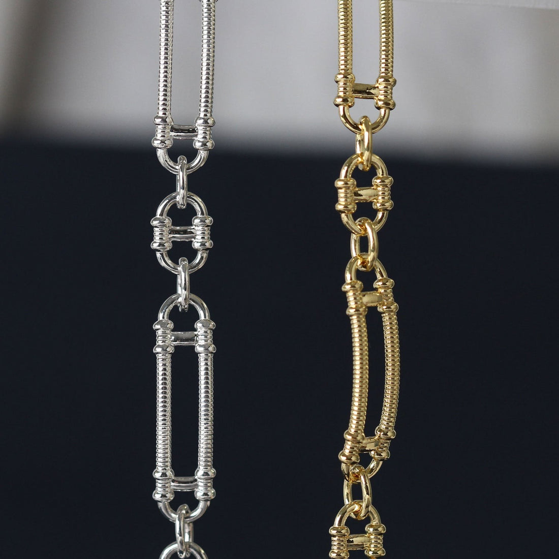 Zoe and Morgan Sky Prana Silver Bracelet at EC One London
