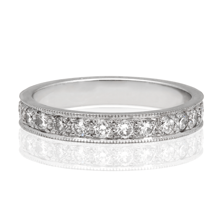 Diamond pave 2025 eternity band