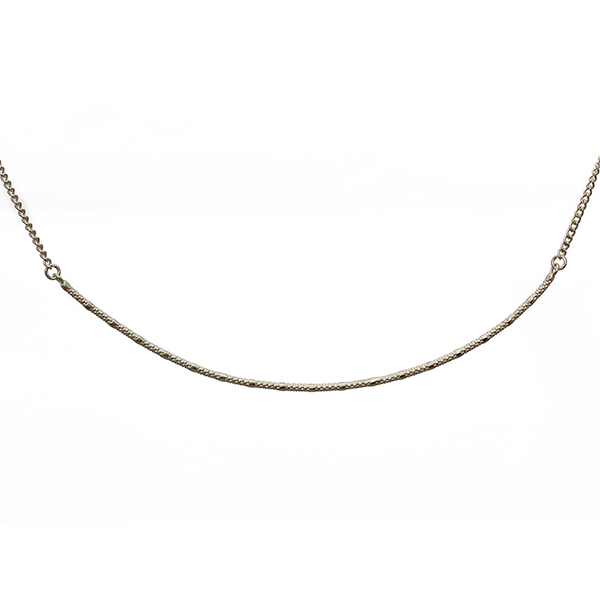 Fracture Bar Choker Silver