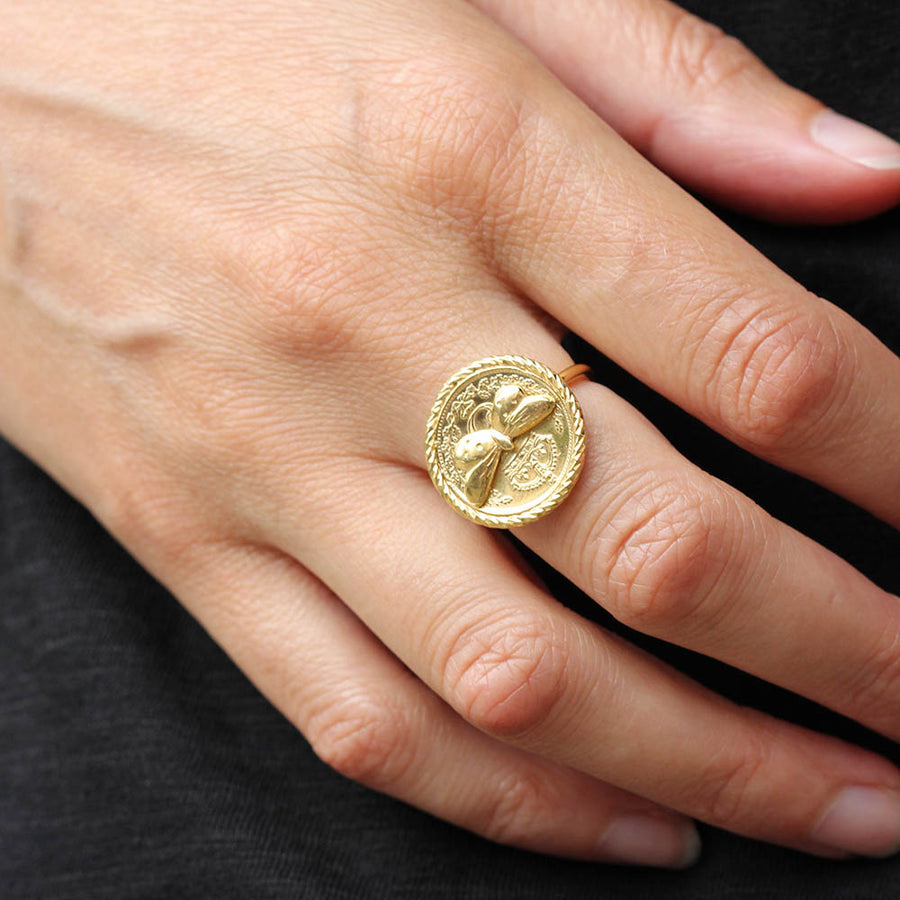 EC One Becca Jewellery Butterfly Coin Ring