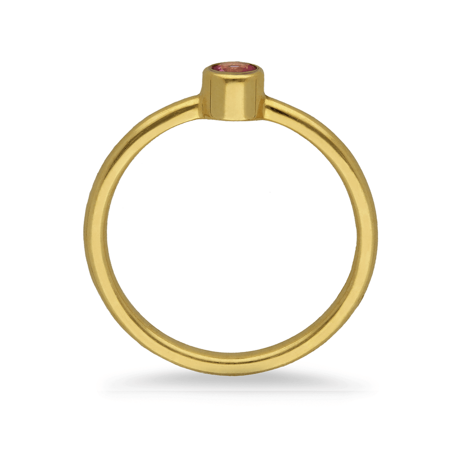 JANE Pink Sapphire Gold Ring