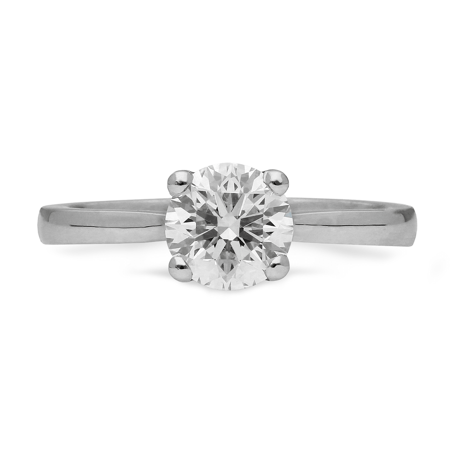 EC One 0.70ct Diamond "Nancy" Solitaire in recycled Platinum