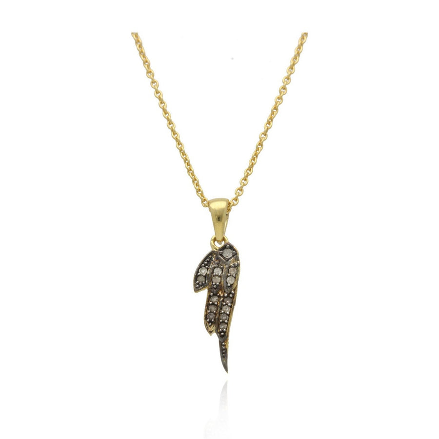 Sweet Marie Wing Necklace with Diamonds at EC One