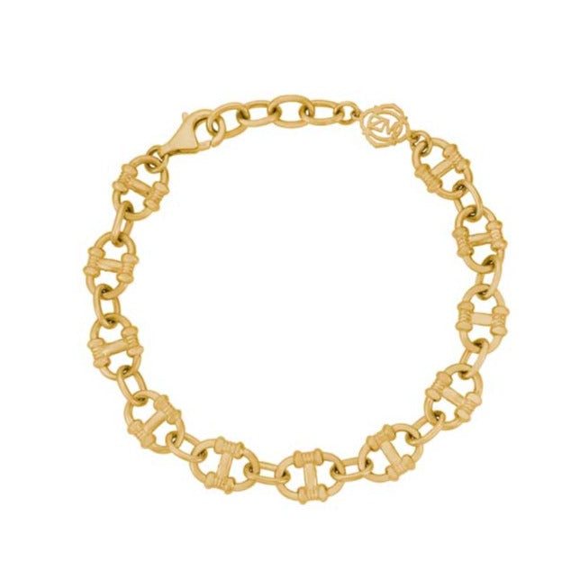 Zoe and Morgan Sky gold plated Bracelet at EC One London